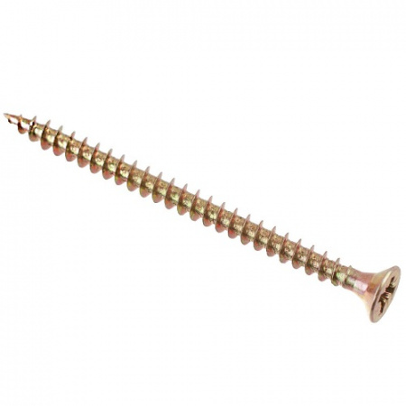 Саморез универсальный 3,5*50 Желтый цинк (20 штук)