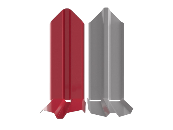 Штакетник Ш2 КЛИН 0,50 RAL 3003 рубин