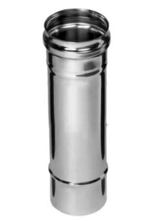 Труба моно L=0,25 нержавеющий (430/0,8мм) Феррум d 115