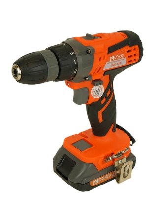 ДШС-18К Дрель аккумуляторная СОЮЗ 18 В, 1BatterySystem, 2 акк. 2 Ач, кейс