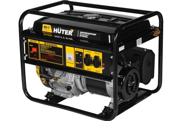 Портативный бензогенератор Huter DY6500L