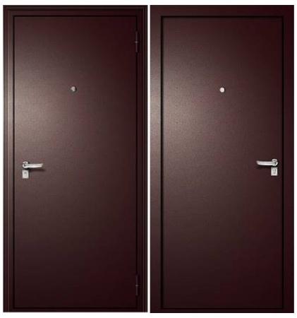 Дверь мет. GOOD LITE 3 Мет/мет 860 Левая 