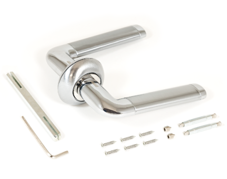 Комплект ручек Аллюр Поло SC/CP (1592) мат.хром/хром