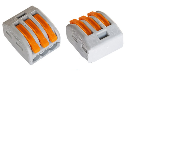 Клемма 3-х контактная  WAGO