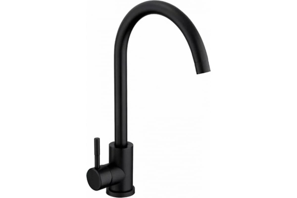 Смеситель для кухни Антей высокий излив 511511 Черный 