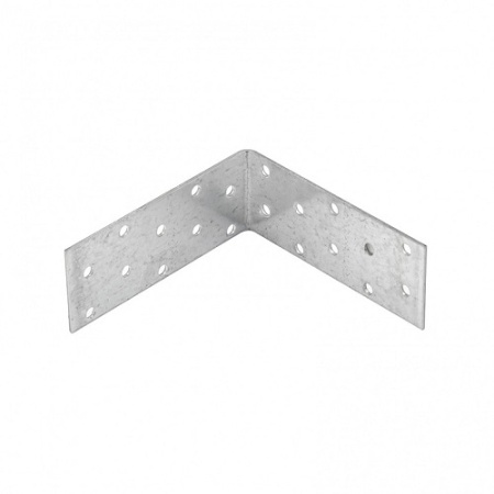 Уголок крепежный равносторонний 2,0 мм KUR 100*100*40 мм, Сибртех