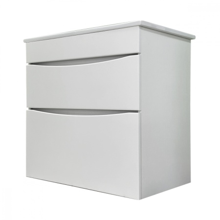 Подстолье Женева 600 белый (2 ящика) под умывальник Quadro 60 Golden Fox