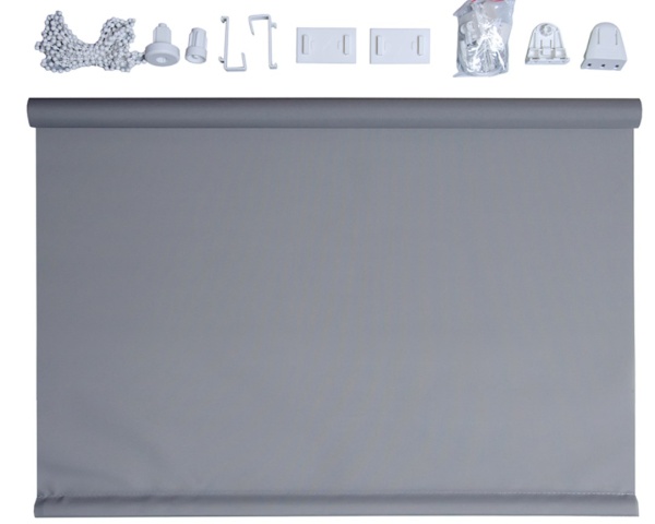 Рулонные шторы Комфортиссимо 120*160 Стальной