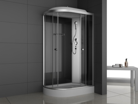 8407 R low pallet grey glass