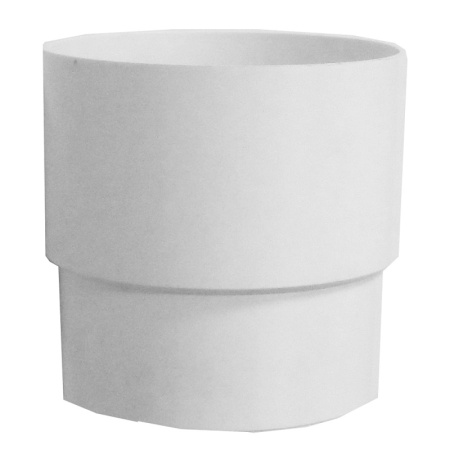 Муфта трубы 80 мм RAL 9003 белый 