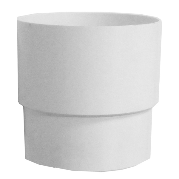 Муфта трубы 80 мм RAL 9003 белый 