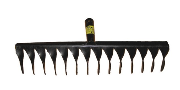 Грабли 12-зубые, витой зуб