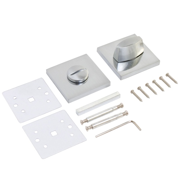 Сантехническая завертка к ручкам АЛЛЮР АРТ BK-S2 SC(6190) мат.хром