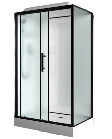 Душевая кабина ODA BST-8801 L 120*80 матовое стекло/низкий поддон прямоугол.