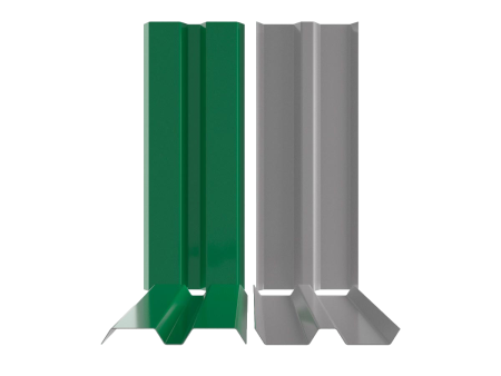 Штакетник Ш2 ПРЯМОЙ 0,50 RAL 6002 зеленая листва