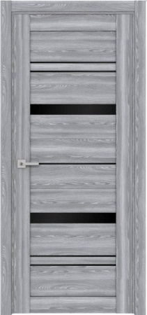 Дверь X32 Ривьера Грей 600 Левая с порогом
