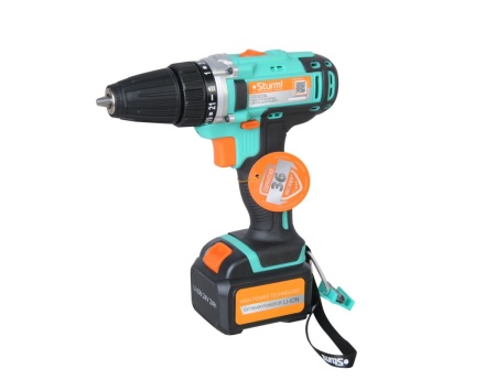 CD3224L Дрель аккумуляторная Sturm!, 24В, 35Нм, конусный патрон, 2х2.0Ач, ЗУ, кейс