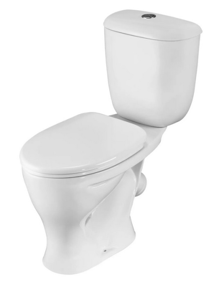 Унитаз-компакт Аккорд 45 (п/п, сид. с мет.крепл., арматура, сиденье)