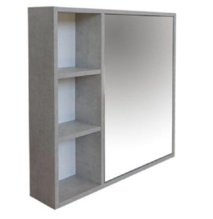 Шкаф зеркальный Loft Day 700х165х700