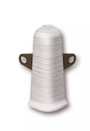 253 Угол наружный Д85 (набор 2 шт.) Ясень серый