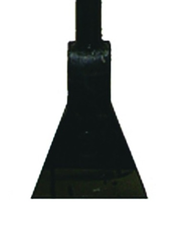 Ледоруб-скребок Б-3, кованный, металлический черенок