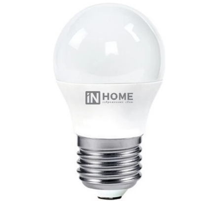 Лампа светодиодная LED-VC Р45 Е27 14Вт 6500К, шар In Home