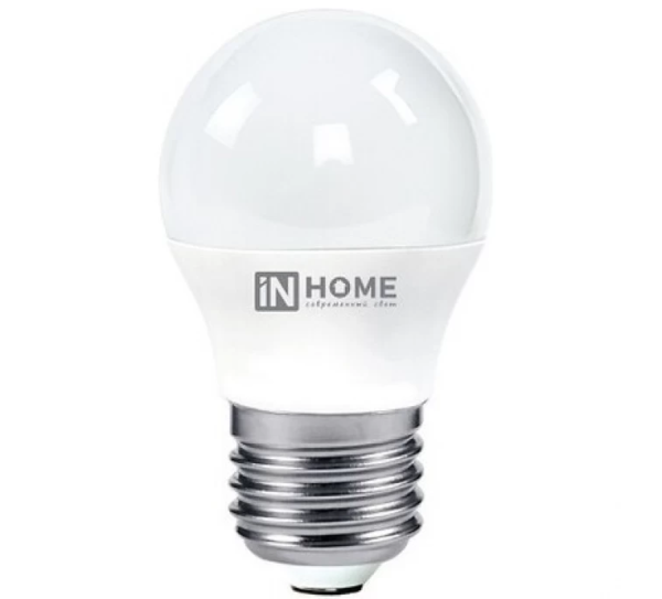 Лампа светодиодная LED-VC Р45 Е27 14Вт 6500К, шар In Home